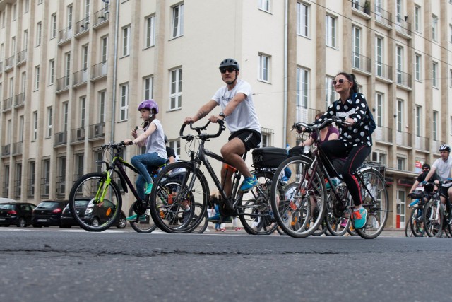 Przejazd rowerowy w Gdyni w 2017 roku