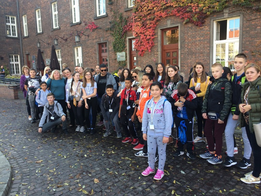 Uczniowie z Bułgarii, Łotwy, Rumunii i Turcji gościli w Zespole Szkolno-Przedszkolnym numer 4 w Radomiu