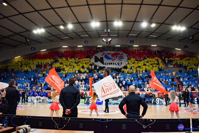 Kibice podczas meczu Anwil Włocławek - Twarde Pierniki Toruń