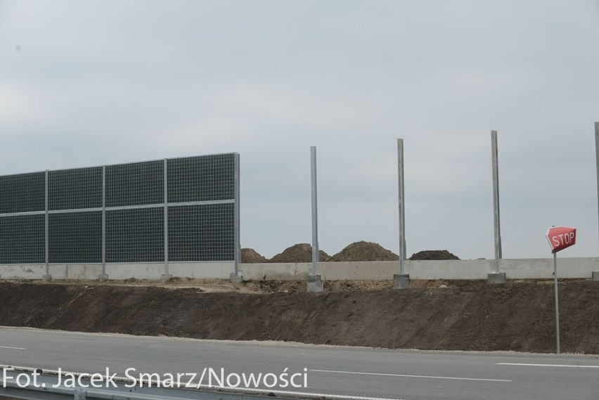 Autostrada A1 do Łodzi przed otwarciem