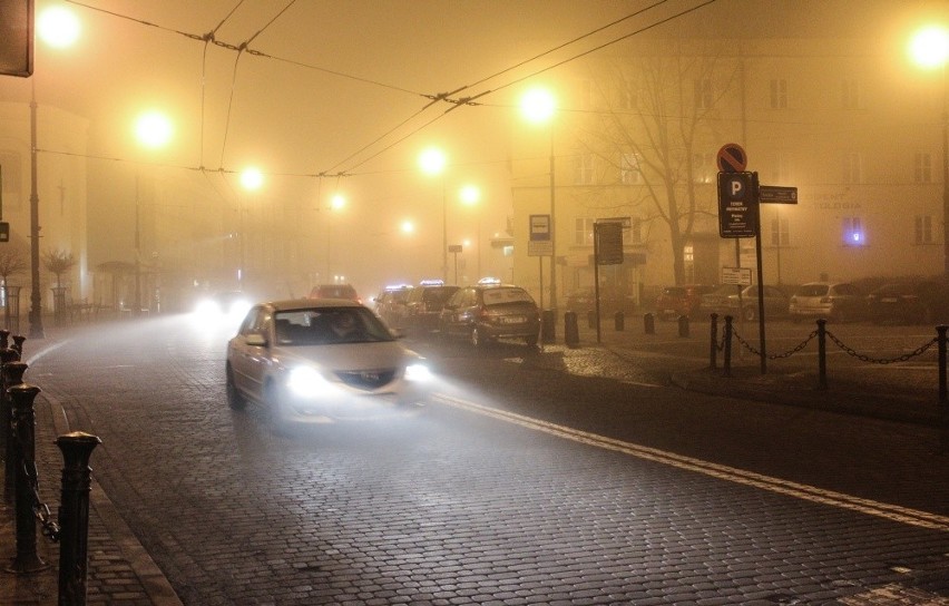 Mgła w Lublinie
