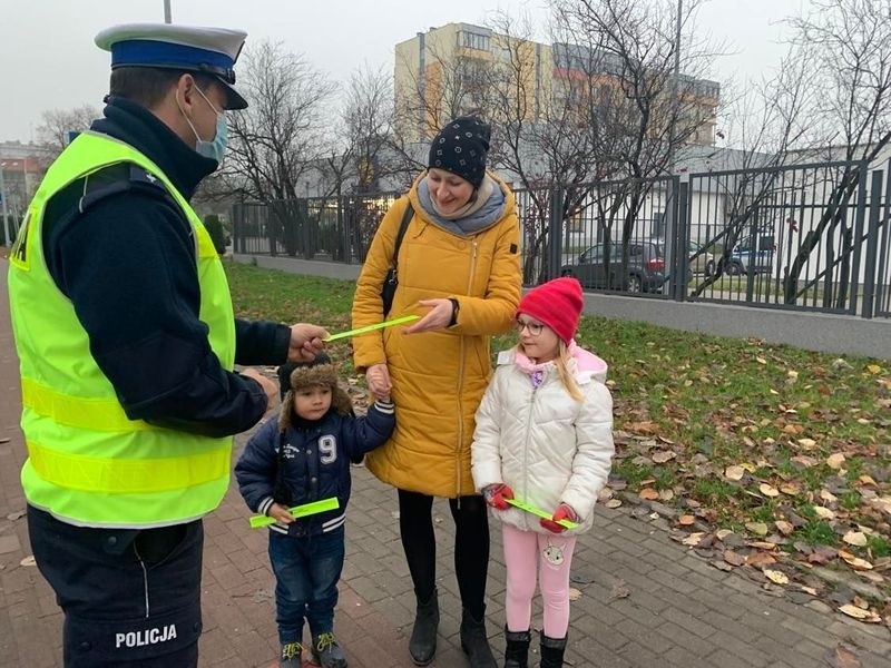 Akcja słupskiej drogówki "Świeć przykładem"