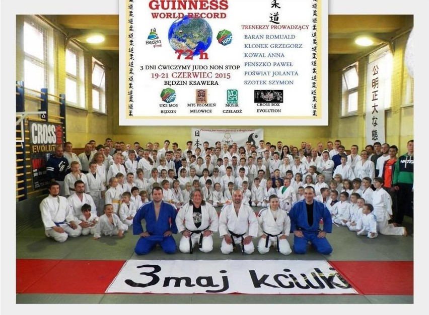 Judocy ustanowili pierwszy rekord Guinnessa!