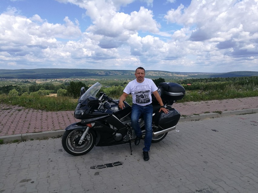 Motocykle Pana Sławka to miedzy innymi Yamaha FJR 1300 oraz...