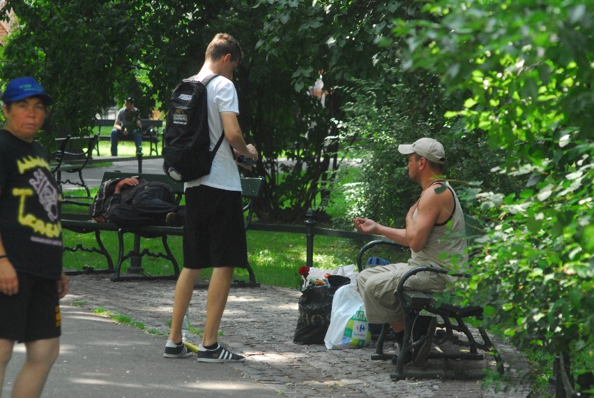 Bezdomni na Plantach