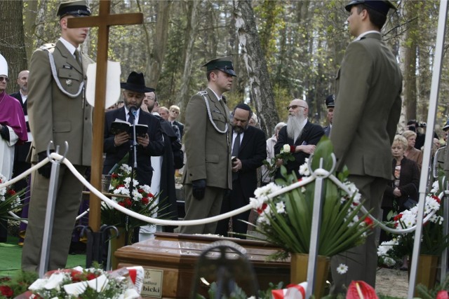 Pogrzeb Arkadiusza Rybickiego w Gdańsku Srebrzysku