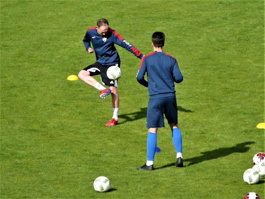 Trening III-ligowej Gwardii Koszalin