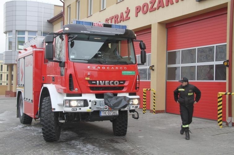Kielecka straż ma wóz do zadań specjalnych (WIDEO, ZDJĘCIA))