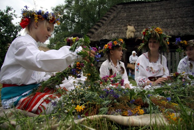 Noc Świętojańska w Skansenie.