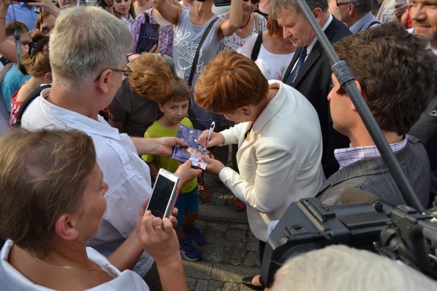 Beata Szydło z PiS odwiedziła Kłobuck