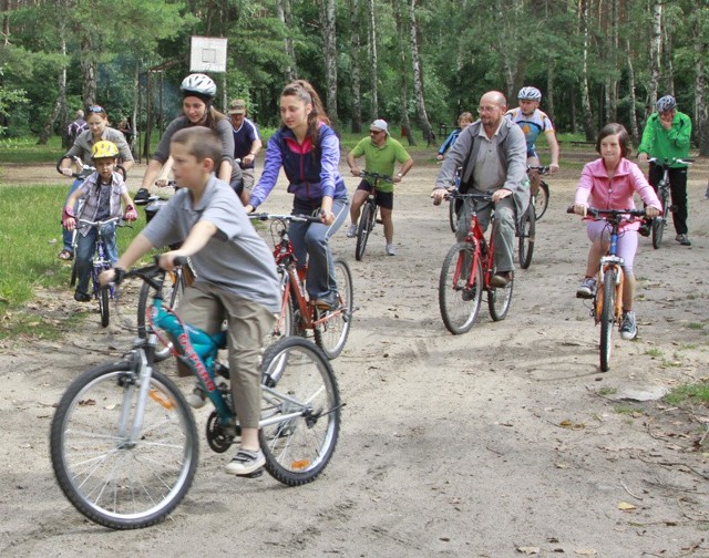 Amatorów jazdy rowerowej w Polkowicach nie brakuje. W niedzielę spotkają się na ścieżce zdrowia, skąd wyruszą w kierunku Trzebcza.