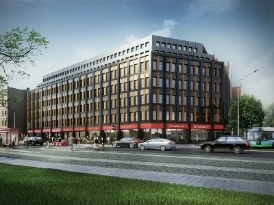 Wizualizacja przyszłych budynków, których budowę rozpoczęła spółka SwedeCenter.
