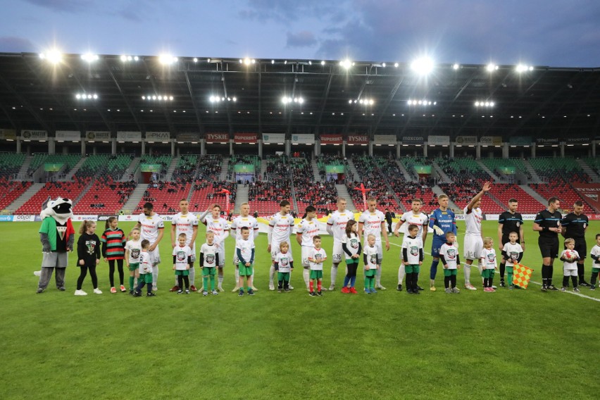 27.04.2024 r. Fortuna 1. Liga: GKS Tychy - Zagłębie...