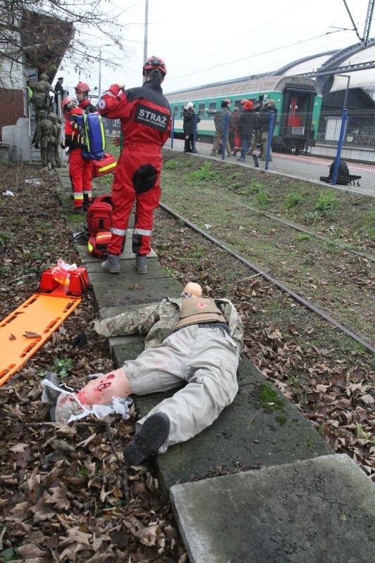 Antyterroryści we Wrocławiu. Strzały na Dworcu Głównym i w gimnazjum 