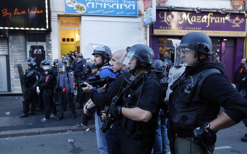 Francuska policja miała problemy z Anglikami w centrum Lille