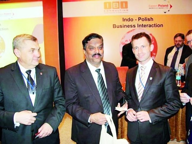 Z Ełku do Indii pojechali prezydent Tomasz Andrukiewicz (z prawej) oraz Artur Dobkowski