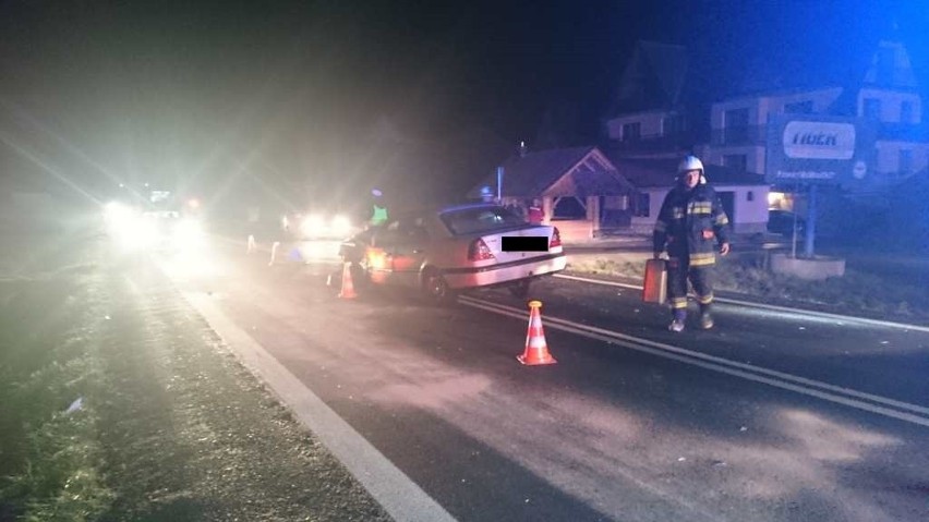 Biały Dunajec. Wypadek na zakopiance. Zderzenie dwóch osobówek [ZDJĘCIA]