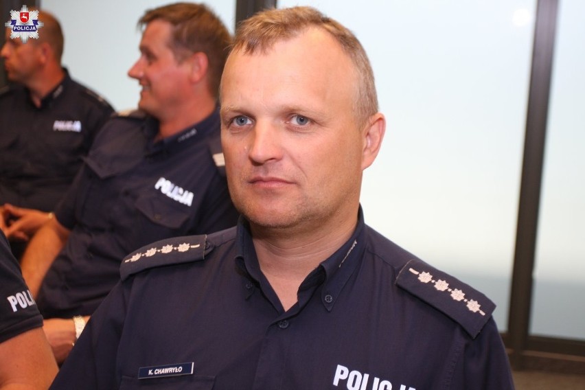 Znamy najlepszego policjanta lubelskiej drogówki. To Krzysztof Chawryło