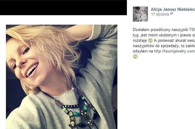 Alicja Janosz spodziewa się swojego pierwszego dziecka! (fot. screen Facebook.com)ZOBACZ ZDJĘCIE CIĘŻARNEJ ALICJI JANOSZ!