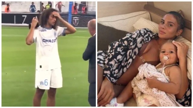 Nateo Guendouzi dowiedział się na boisku podczas rozgrywania meczu o włamaniu do swojego domu, gdzie były jego partnerka z córeczką