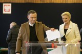 Wybory samorządowe 2018. Prezydent Polski Andrzej Duda głosował w Krakowie