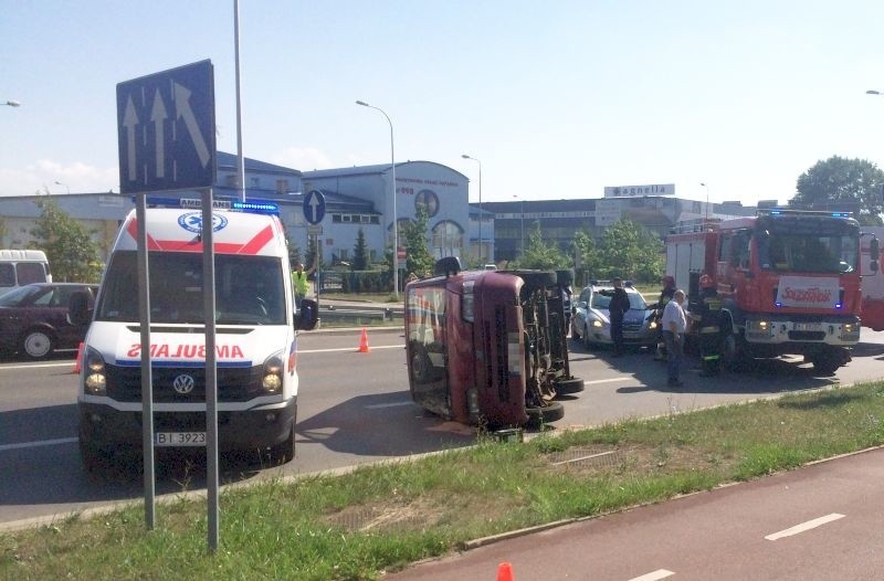 Obydwaj mężczyźni nie odnieśli większych obrażeń, a kierowca...