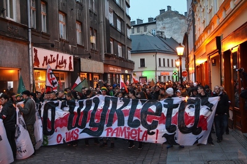 Marsz Pamięci Żołnierzy Wyklętych w Bielsku-Białej