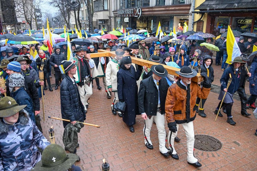 Marsz Tatrzański w obronie dobrego imienia św. Jana Pawła II...
