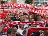 Euro 2020: Mecz Polska-Szwecja. Strefa kibica w Koszalinie [ZDJĘCIA,WIDEO]