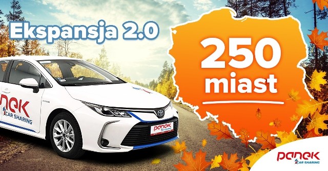 CarSharing od teraz jest dostępny w każdym mieście powyżej 20 000 mieszkańców!