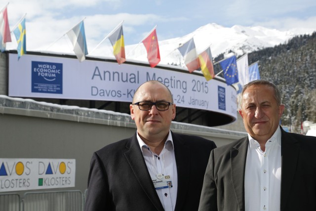 Grupa Azoty zadebiutowała na Światowym Forum Ekonomicznym w DavosPrezes Grupy Azoty, Paweł Jarczewski oraz wiceprezes Krzysztof Jałosiński w Davos.