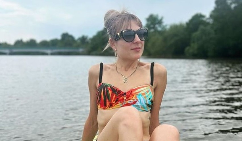 Ostatnio Magda Narożna wypoczywała nad jeziorem
