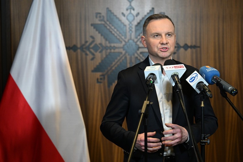 Prezydent Andrzej Duda w Jasionce o spotkaniu z mieszkańcami Lwowa: to była owacja dla Polaków, nie dla mnie