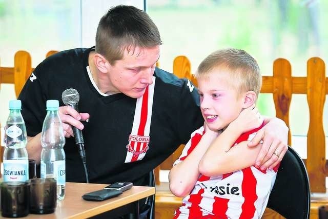 W naszej zabawie mogą wziąć udział wszyscy, np. ojciec z synem. Na zdjęciu: Mariusz i Tomasz Brząkała, którzy startowali rok temu