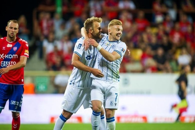 Christian Gytkjaer był bohaterem meczu Lecha Poznań z Rakowem Częstochowa.