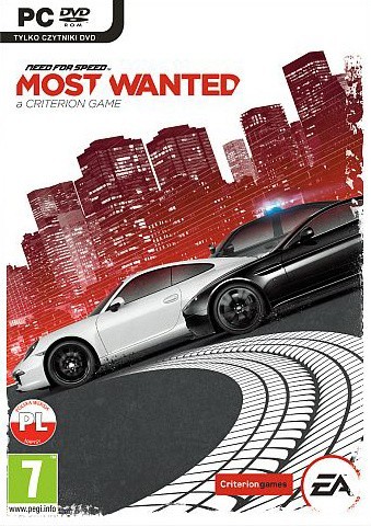 Need for Speed - Most Wanted: Gra wyścigowa, cena około 50...