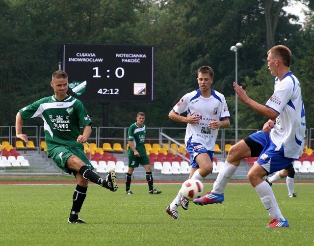 Szymon Maziarz (z lewej) gra w barwach Cuiavii po dwunastu latach przerwy.