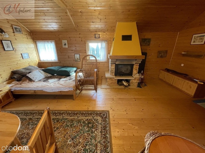 Piękny drewniany dom o powierzchni użytkowej 35 m2...