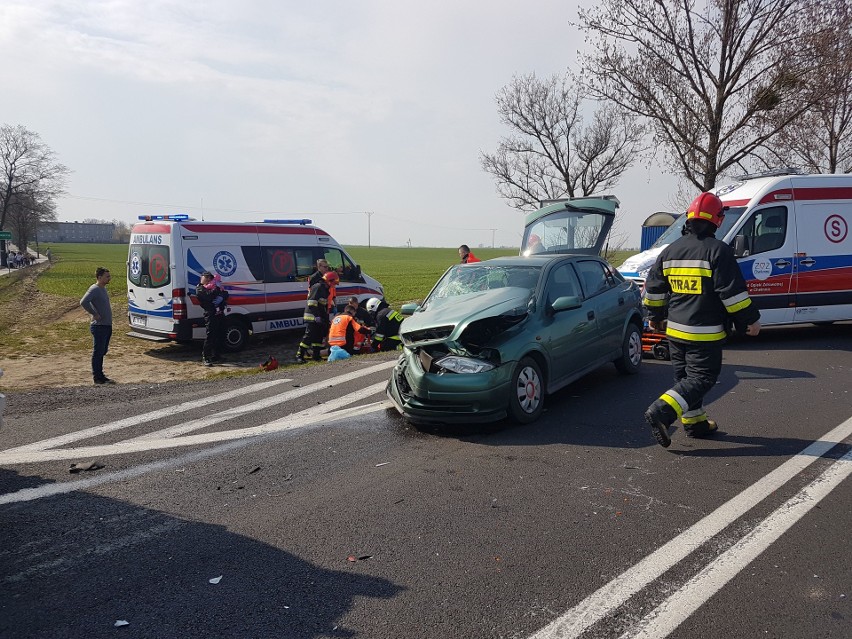 W piątek około godz. 15 na drodze krajowej nr 91 zderzyły...