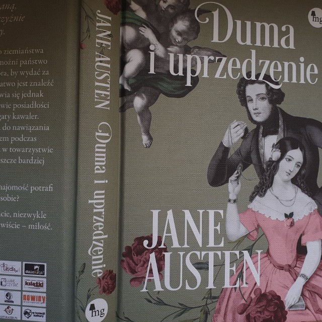 Wiktoriańska okładka nowej edycji "Dumy i uprzedzenia" Jane Austen