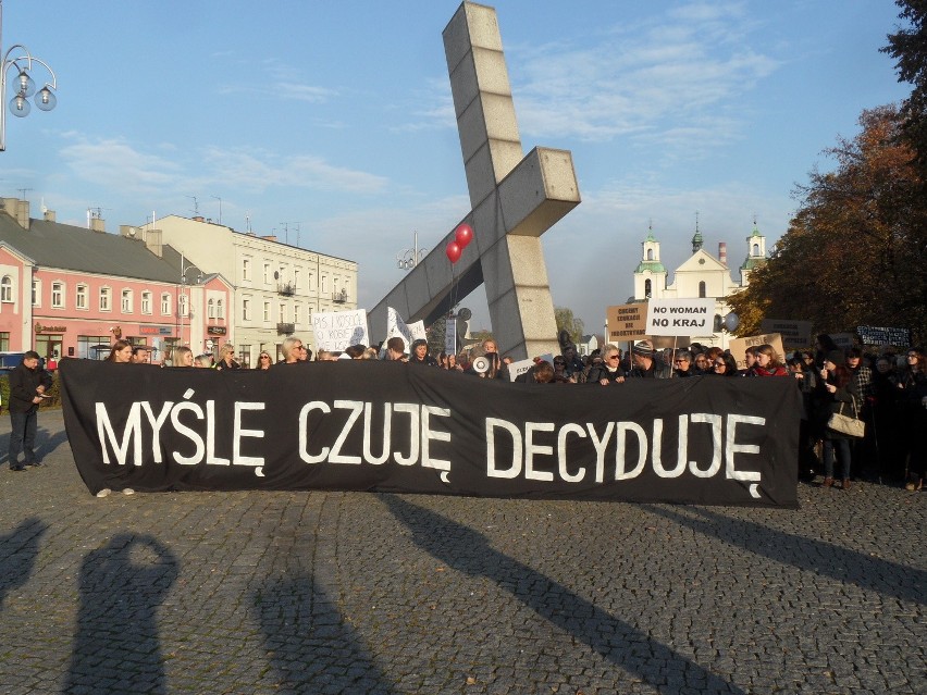 Czarny protest w Częstochowie