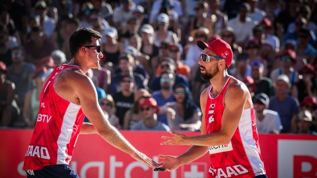 Michał Bryl i Bartosz Łosiak czwartą drużyną Beach Pro Tour w Gstaad