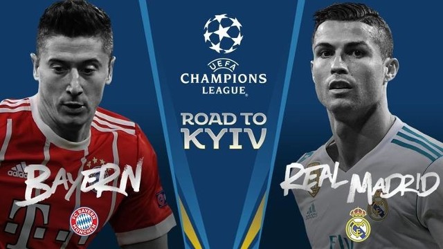Bayern - Real online stream 25.04.2018 Gdzie oglądać mecz za darmo? Transmisja TV NA ŻYWO, darmowy stream
