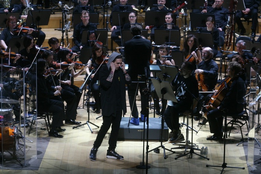 Miuosh, Jimek i symfonicy w sali NOSPR Katowice