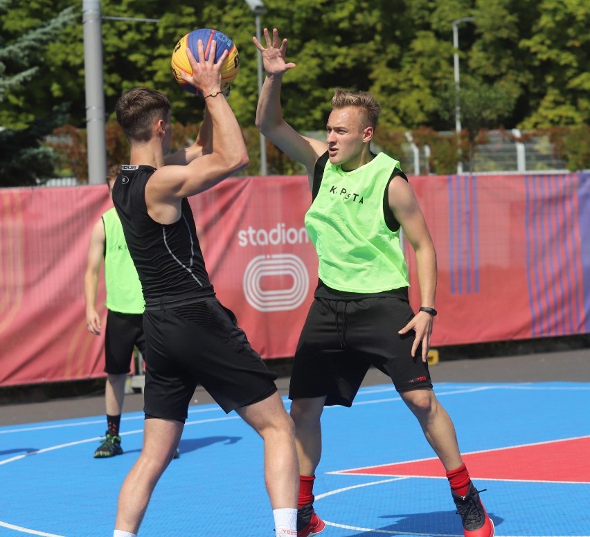 14.08.2021.Turniej Silesia Basket w koszykówce 3x3 w stefie...