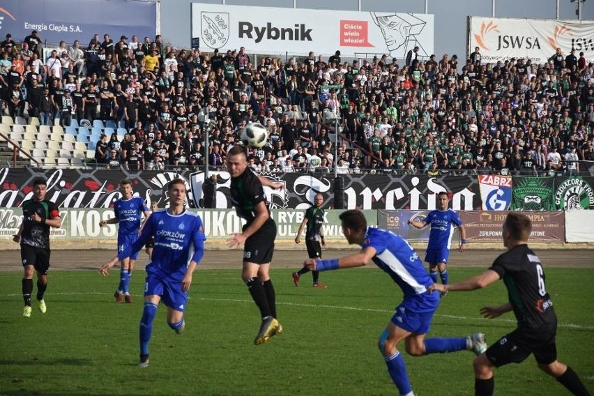 W ostatnim spotkaniu ROW Rybnik przegrał z Ruchem Chorzów...