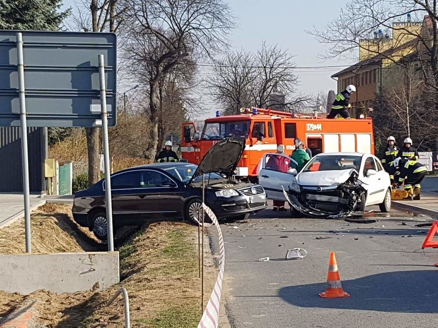 Pogórska Wola. Groźny wypadek obok remizy OSP