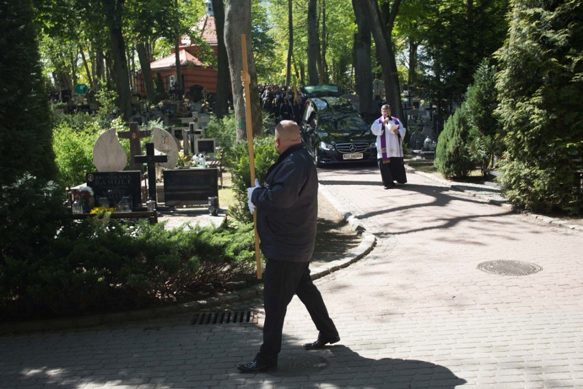 Ceremonia pogrzebowa Andrzeja Szczepańskiego na Starym Cmentarzu Komunalnym w Słupsku [ZDJĘCIA]