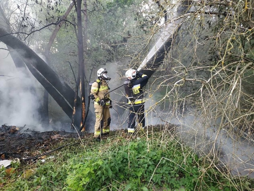 Pożar w gminie Połczyn-Zdrój