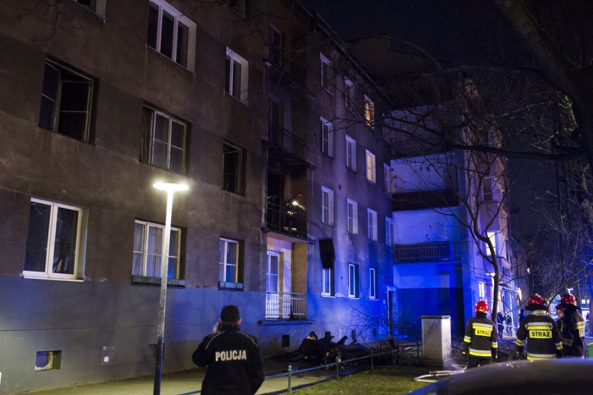 Kraków. Pożar kamienicy przy Królewskiej, jedna osoba nie żyje